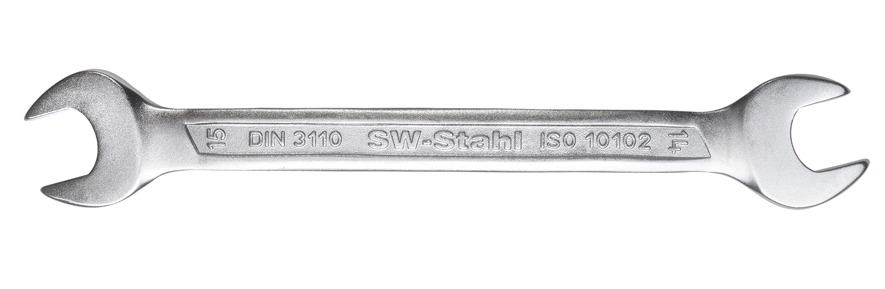 SW-STAHL 00142L Doppelgabelschl&uuml;ssel, 21 x 22 mm