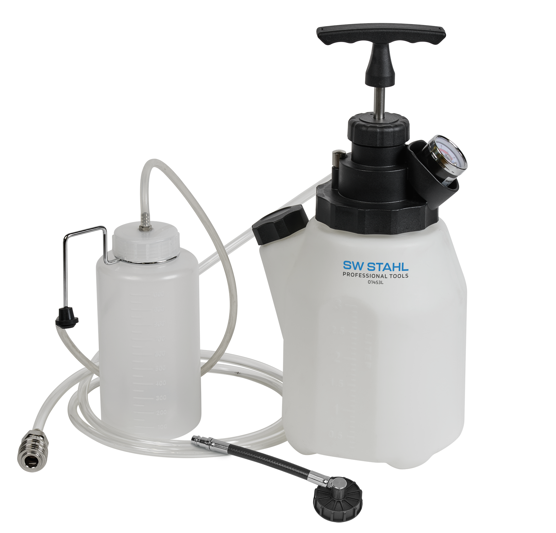 SW-STAHL 01453L Bremsen-Entl&uuml;fterger&auml;t, 3 l, 4-teilig