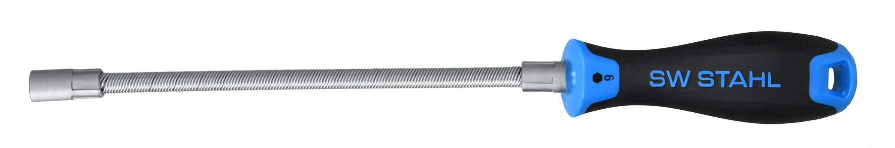 SW-STAHL 02096L Schraubendreher, Sechskant, 6 x 200 mm, flexibel