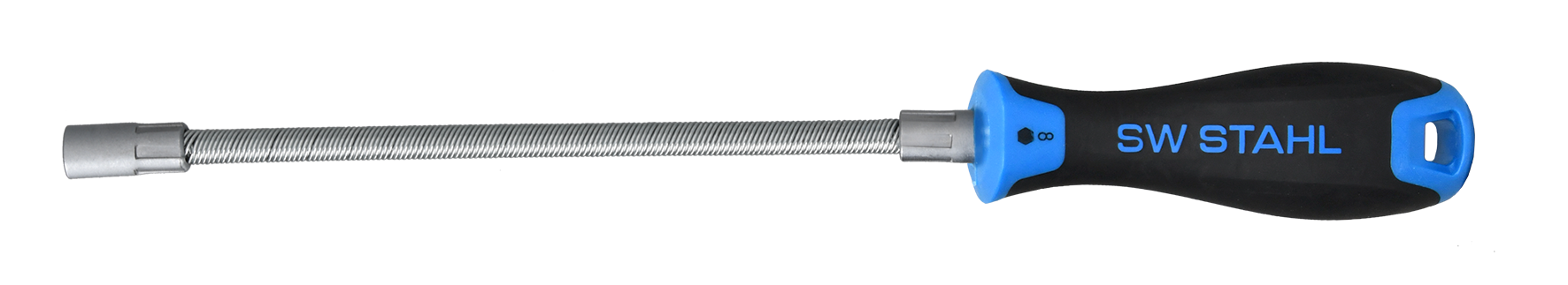 SW-STAHL 02098L Schraubendreher, Sechskant, 8 x 200 mm, flexibel