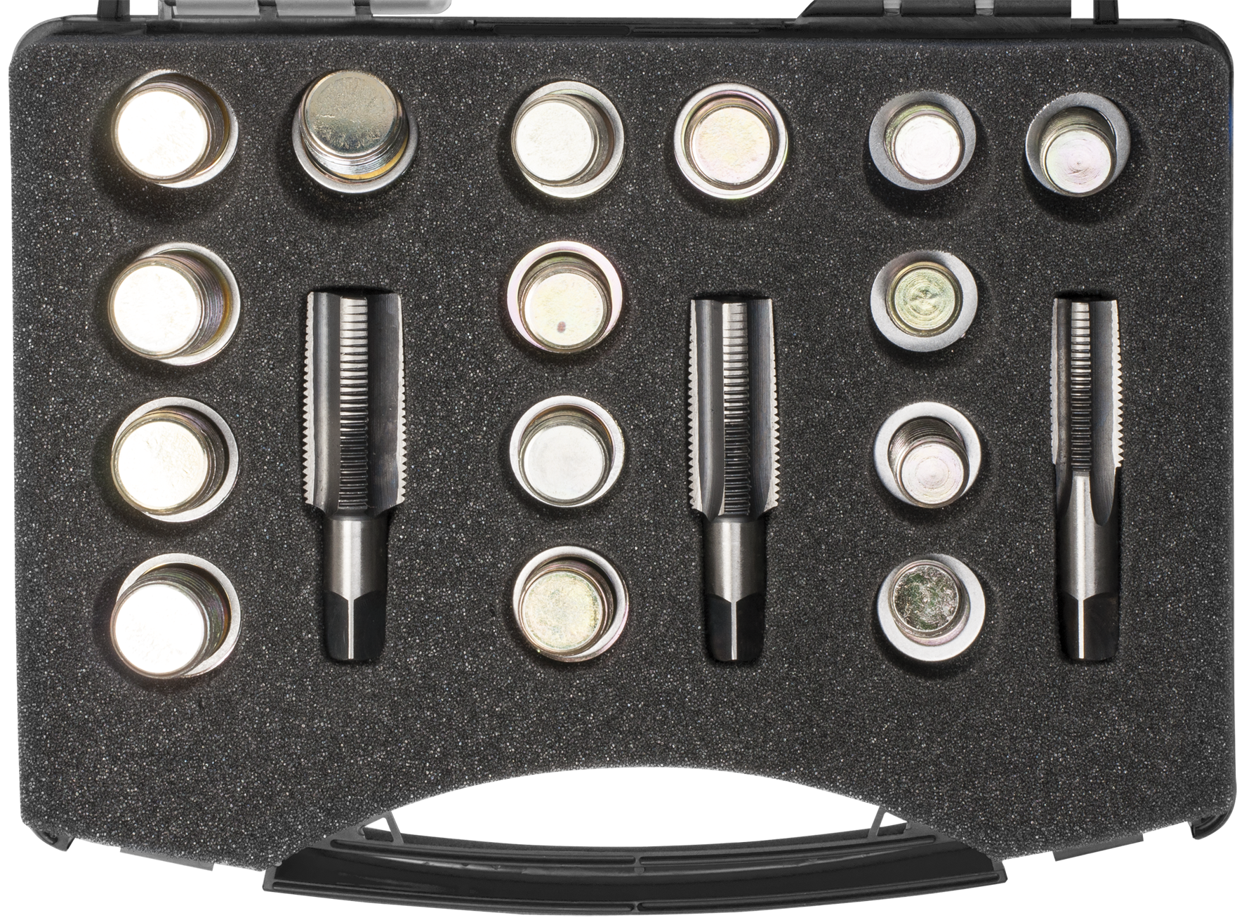 SW-STAHL 03020L &Ouml;lablassschrauben-Reparatursortiment, 18-teilig