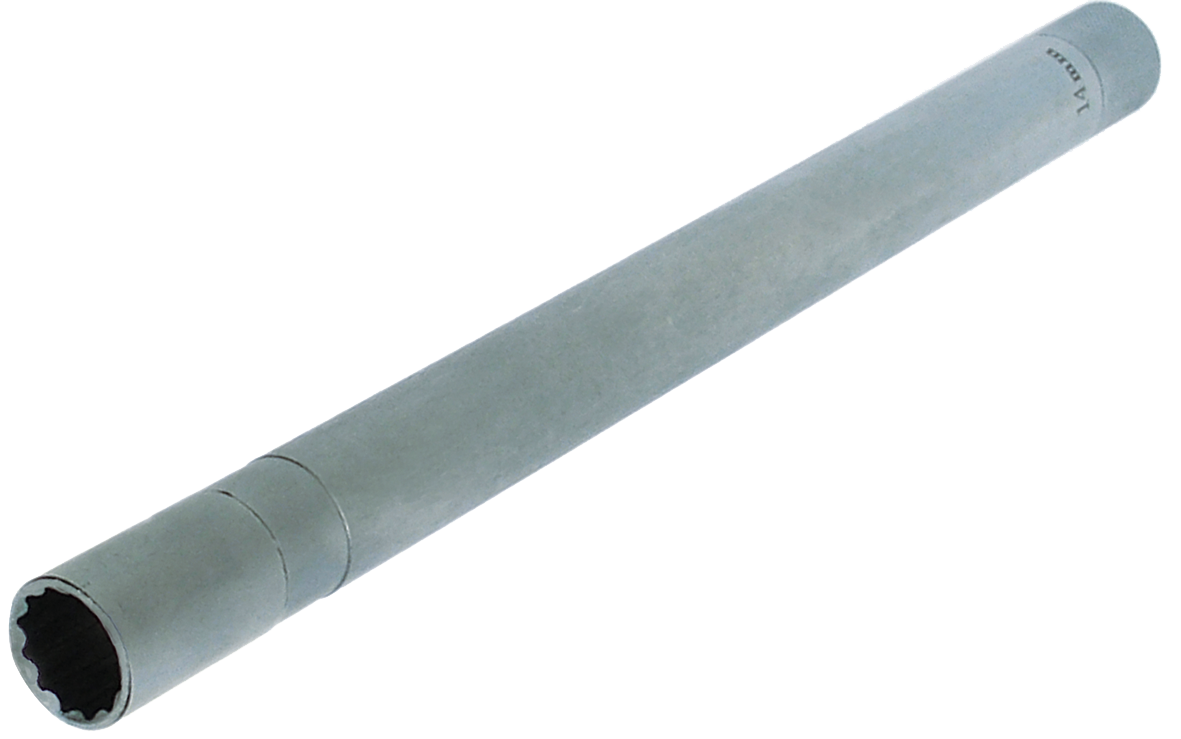 SW-STAHL 03641L Zündkerzeneinsatz, 3/8", 14 mm, extra lang