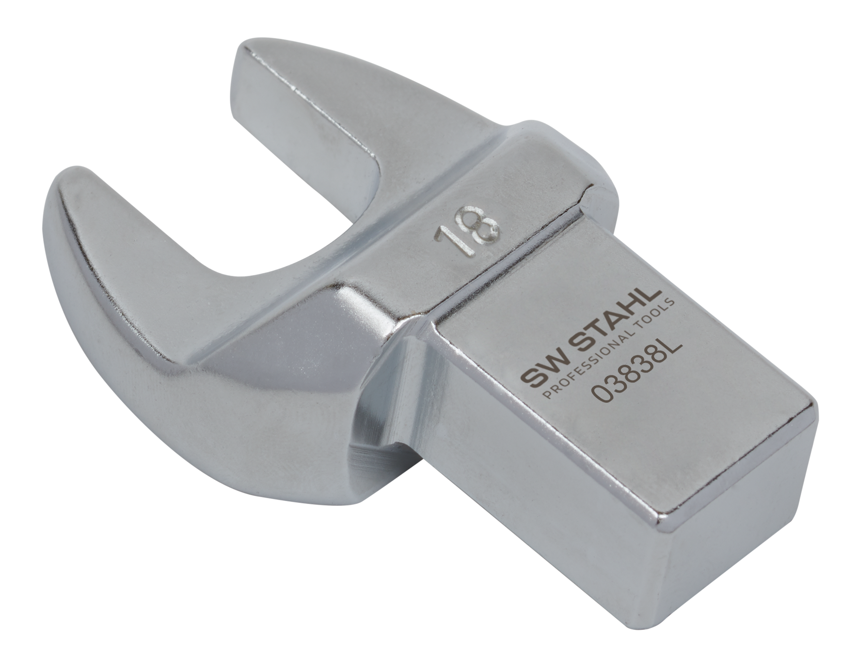 SW-STAHL 03838L Einsteck-Maulschl&uuml;ssel, 18 mm