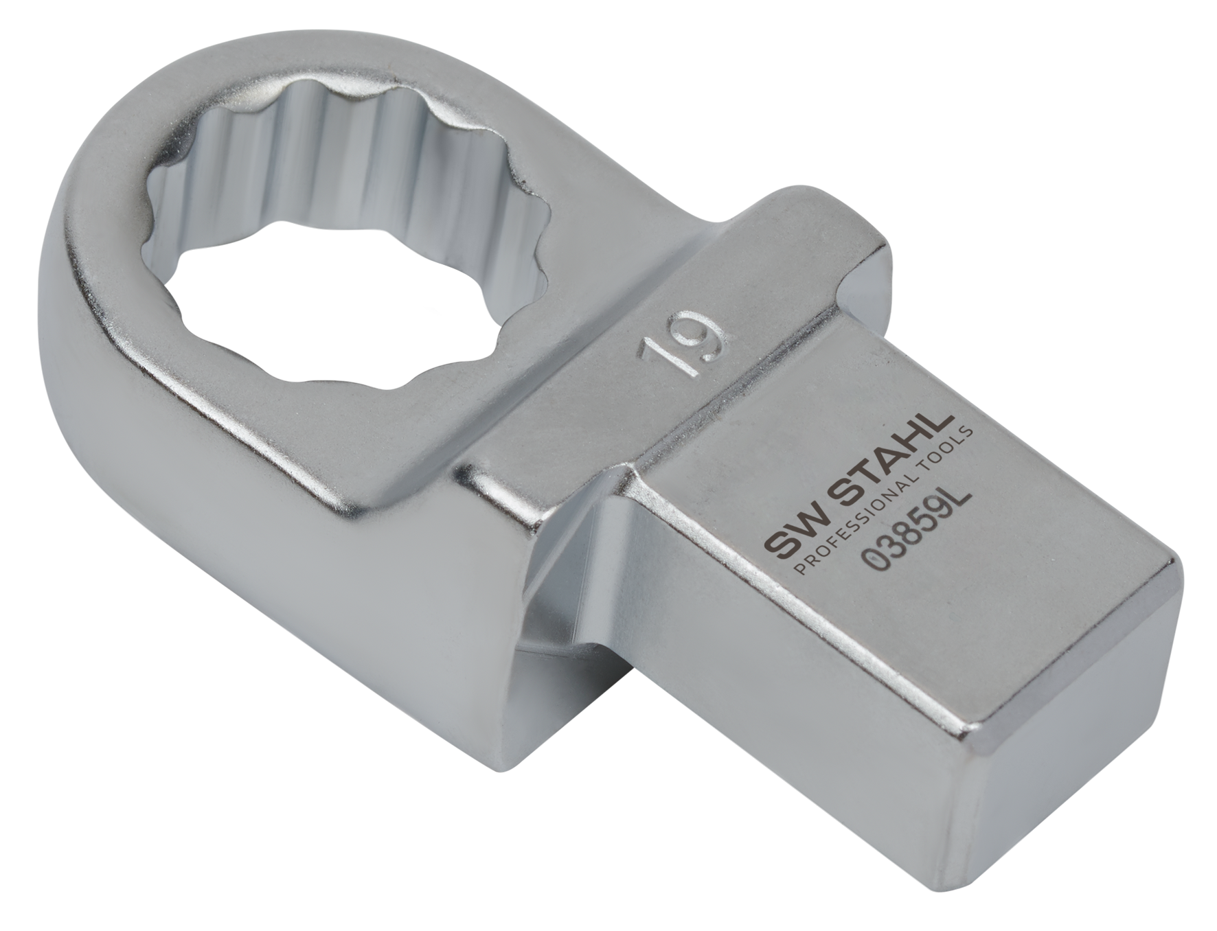 SW-STAHL 03859L Einsteck-Ringschl&uuml;ssel, 19 mm