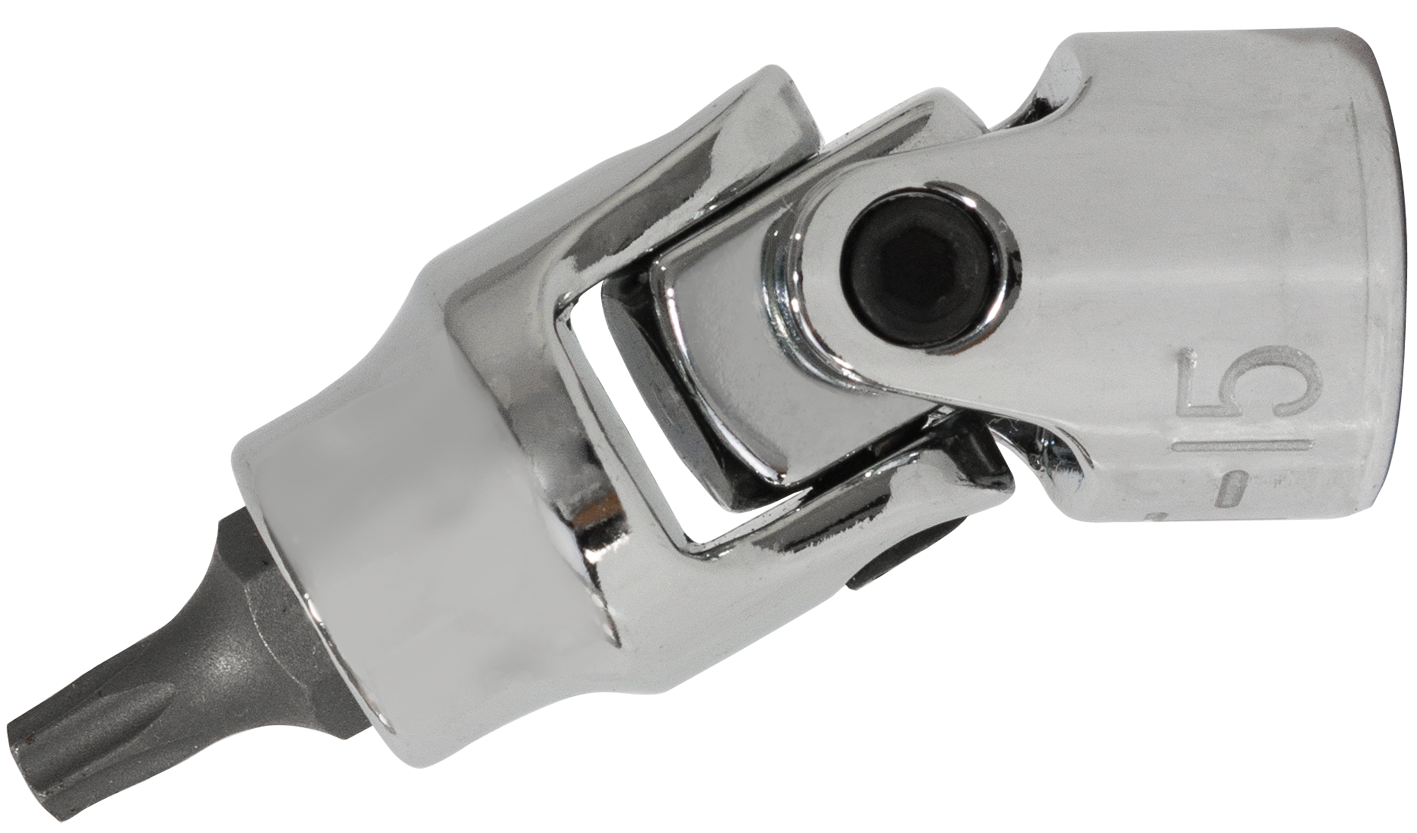 SW-Stahl Schraubendreheinsatz, 1/4 , T-Profil, T15, mit Gelenk