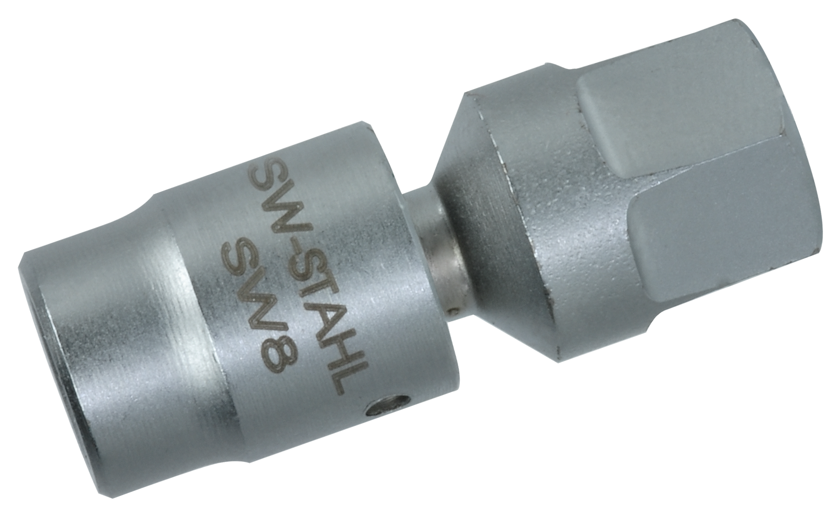 SW-Stahl T&uuml;rscharnierwerkzeug, Zw&ouml;lfkant, 8 mm