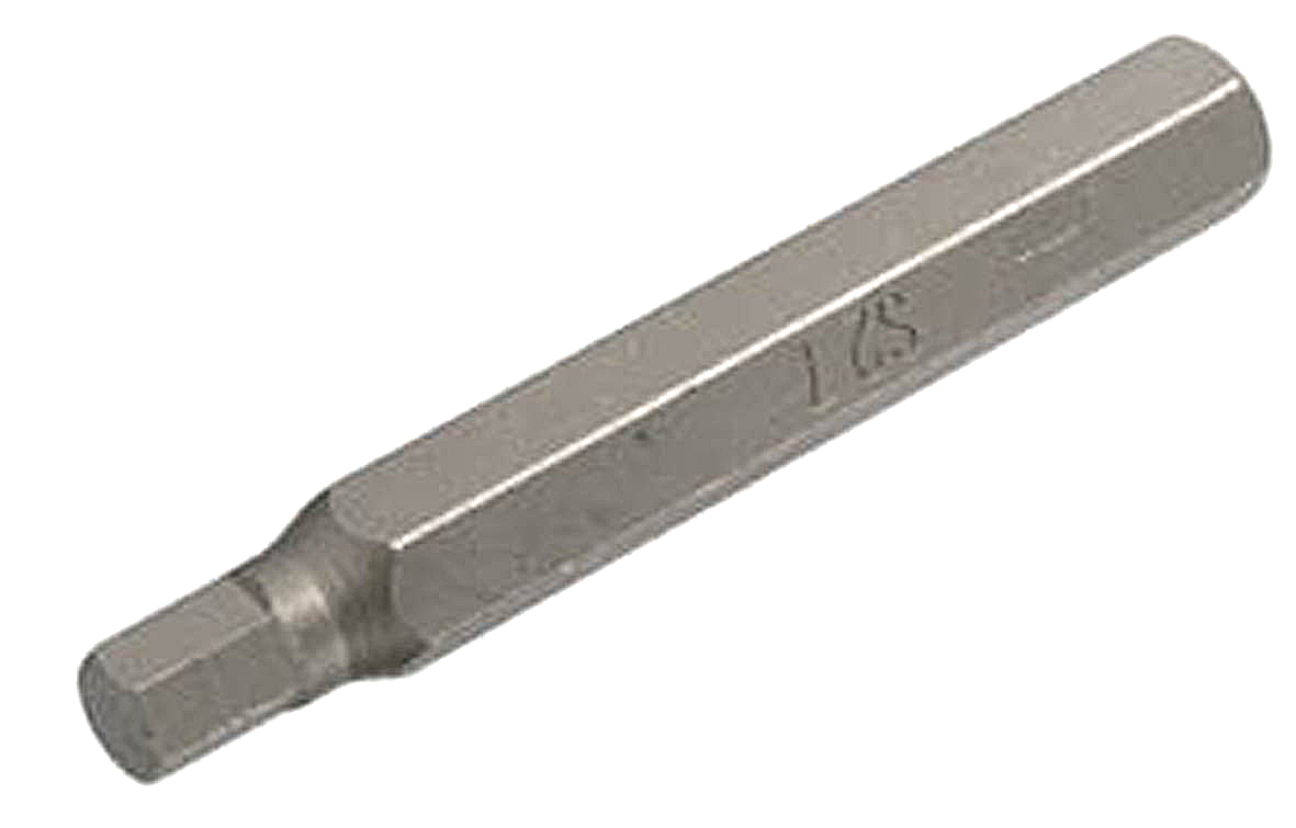 SW-STAHL 05023L Schraubendrehbit, 3/8", Innensechskant, 7 mm, lang