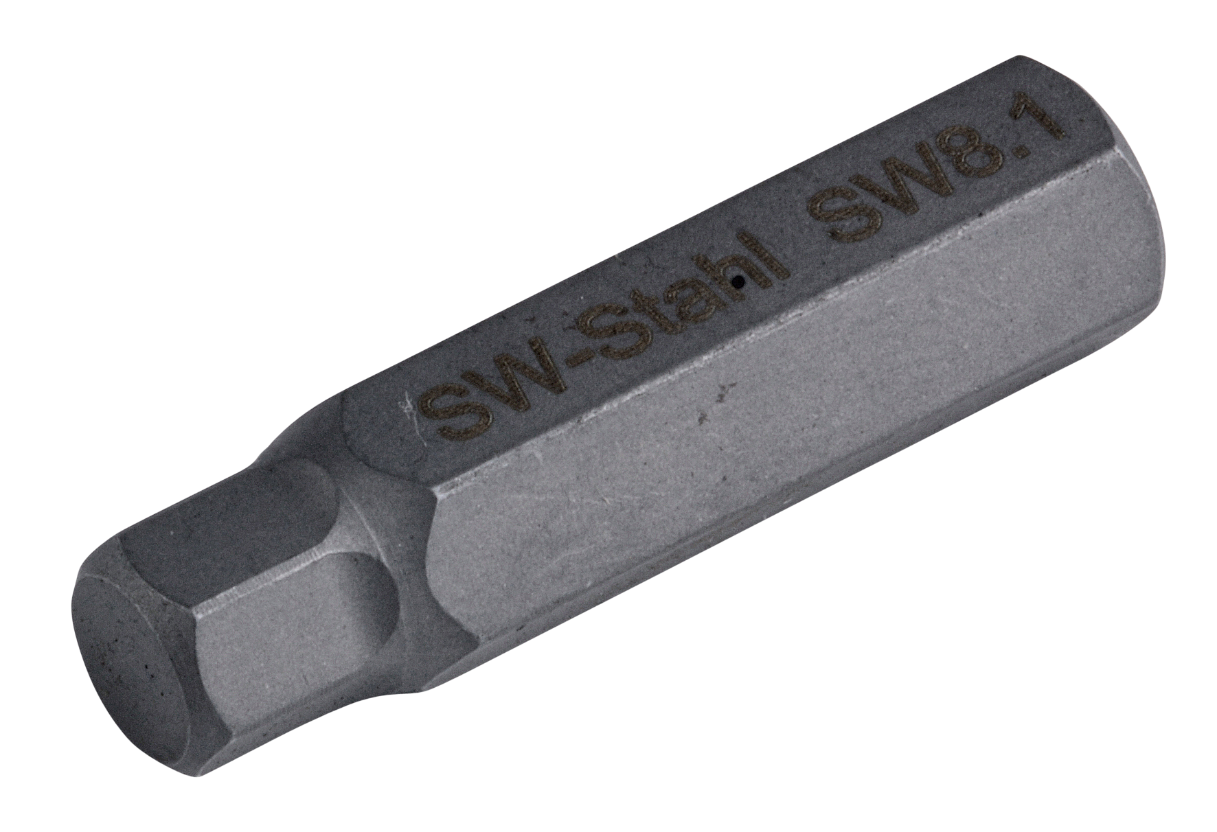 SW-STAHL 05038L Schraubendrehbit, 3/8 , Innensechskant, &Uuml;berma&szlig;, 8,1 mm