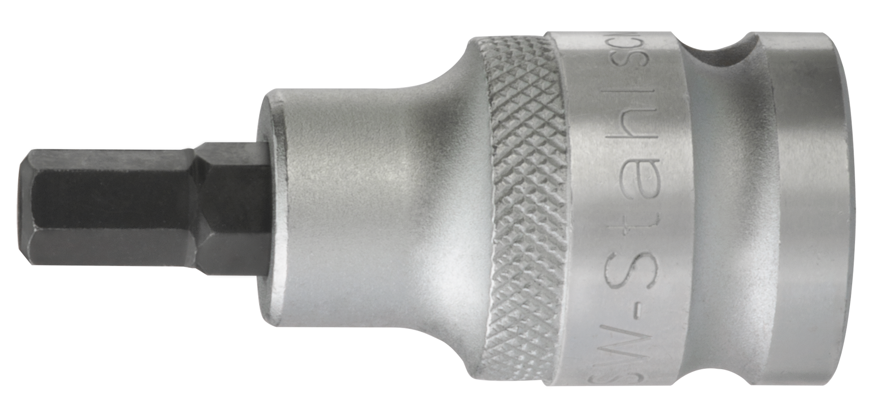 SW-STAHL 05104L Schraubendreheinsatz, 1/2 , Innensechskant, 7 x 53 mm