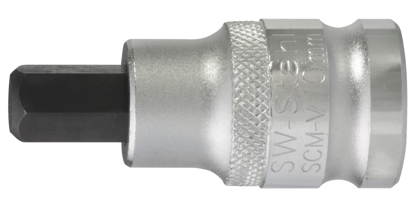 SW-STAHL 05106L Schraubendreheinsatz, 1/2", Innensechskant, 10 x 53 mm