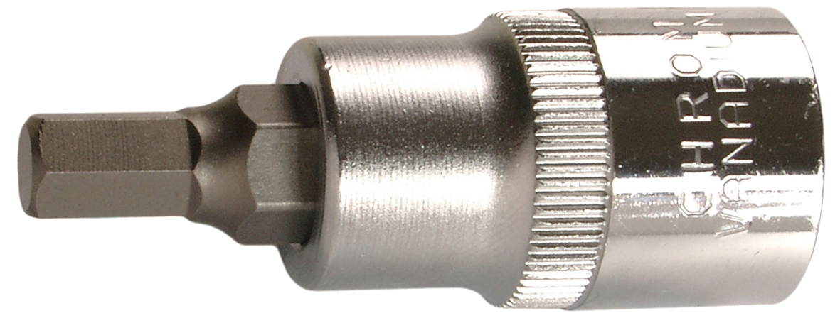 SW-STAHL 05109L Schraubendreheinsatz, 1/2", Innensechskant, 17 x 53 mm