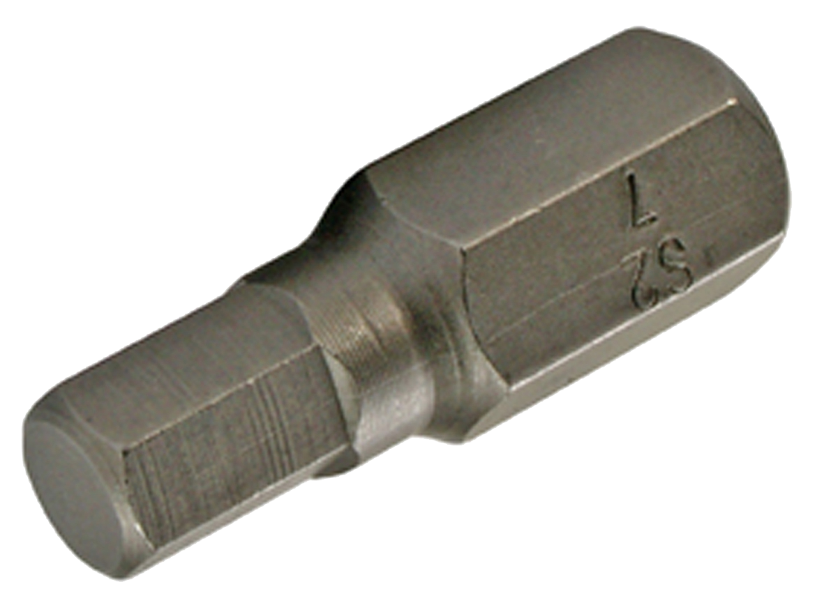 SW-STAHL 05123L Schraubendrehbit, 3/8 , Innensechskant, 7 mm