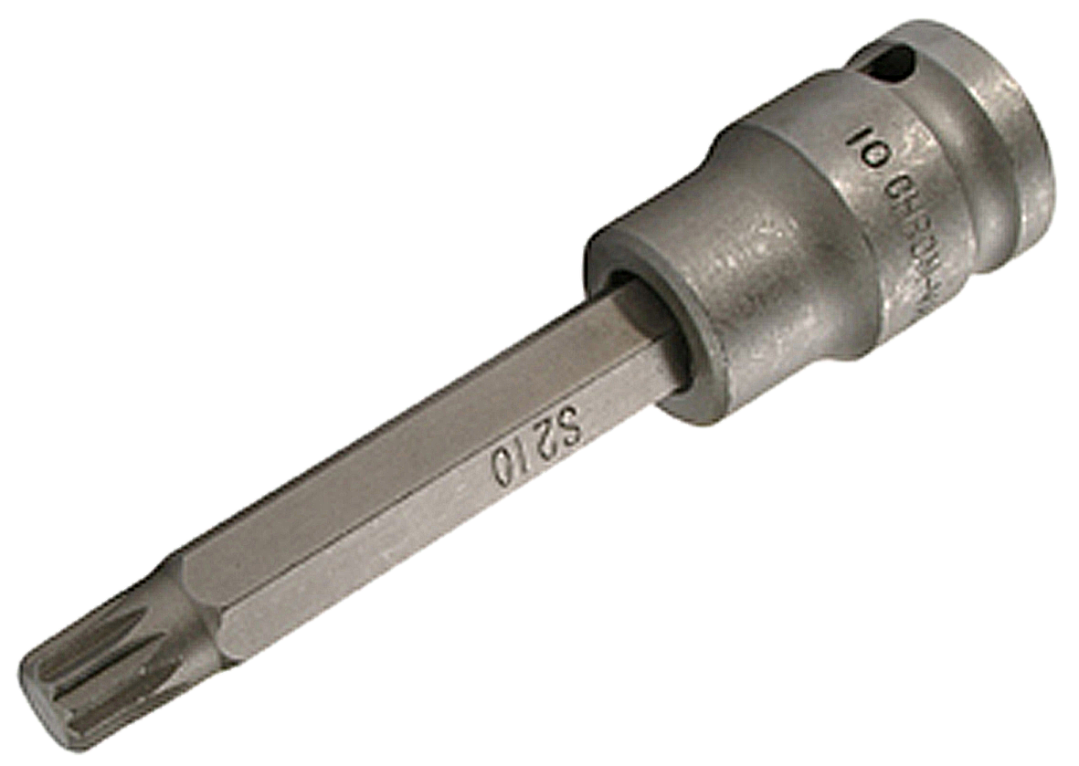 SW-STAHL 05211SB IMPACT-Schraubendreheinsatz, 1/2 , Innenvielzahn, M10 x 100 mm