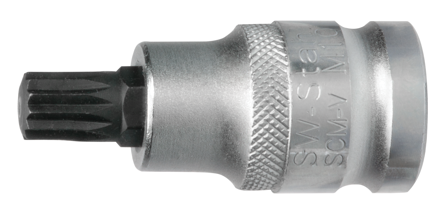 SW-STAHL 05302SB Schraubendreheinsatz, 1/2 , Innenvielzahn, M6 x 53 mm