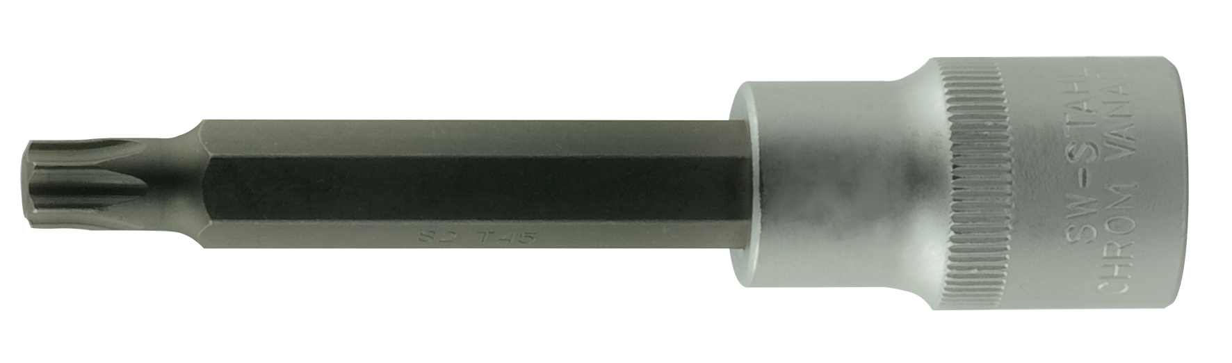 SW-STAHL 05393L Schraubendreheinsatz, 1/2", T-Profil, T45 x 140 mm