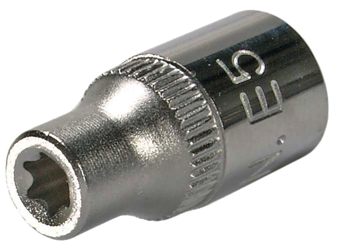 SW-STAHL 05465L Steckschl&uuml;sseleinsatz, 1/4 , E-Profil, E5