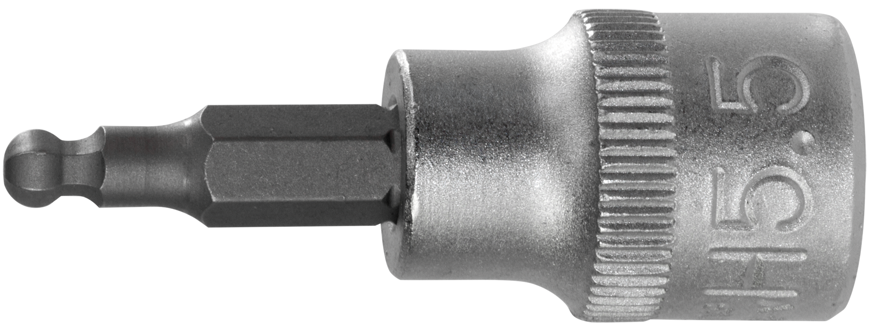 SW-Stahl Schraubendreheinsatz, 3/8 , Innensechskant, 5,5 mm, mit Kugelkopf