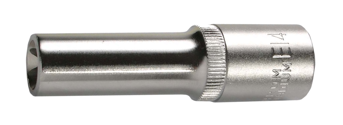 SW-STAHL 05677L Steckschl&uuml;sseleinsatz, 1/2 , E-Profil, E24, tief