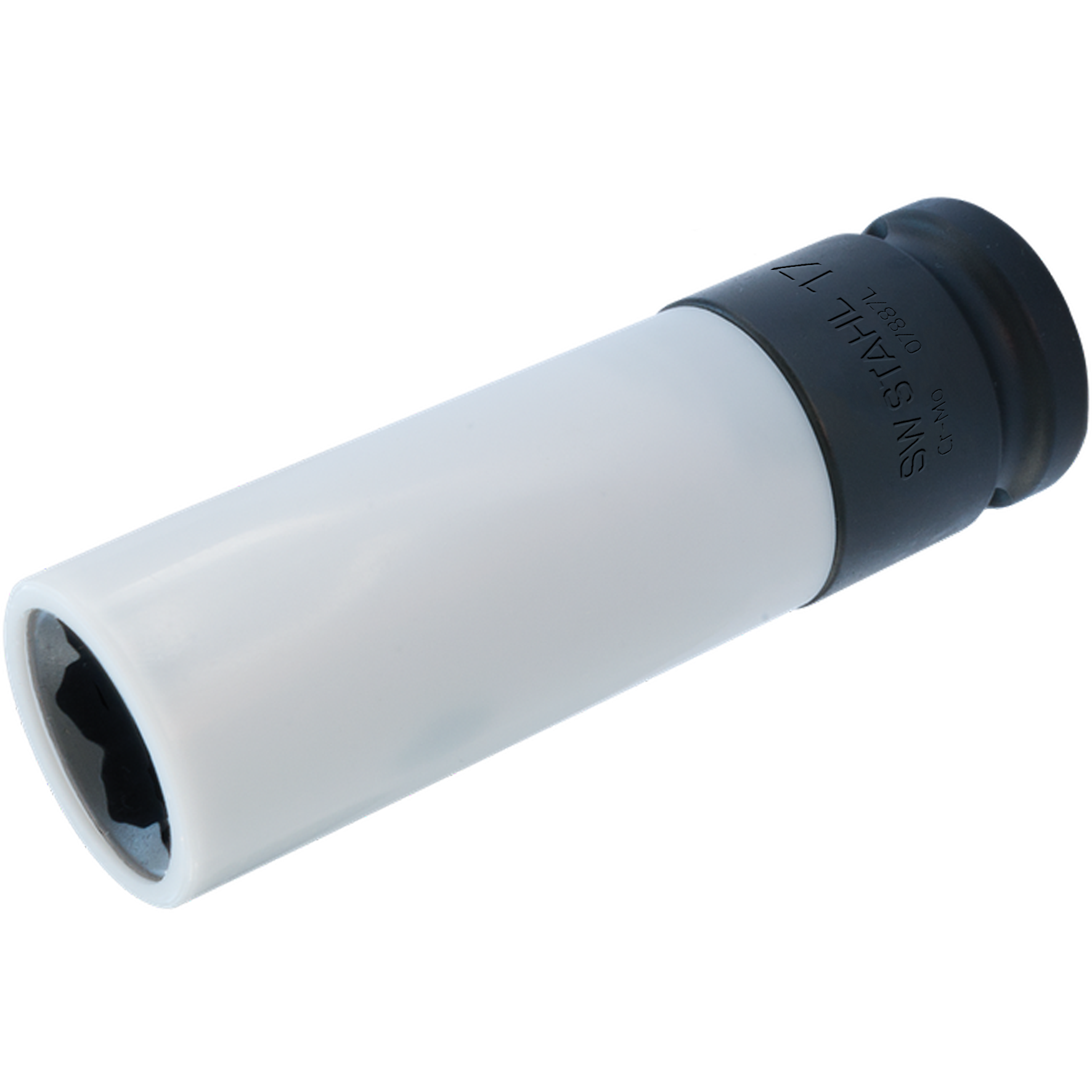 SW-STAHL 07887L Radmutterneinsatz, 1/2", 17 mm, tief