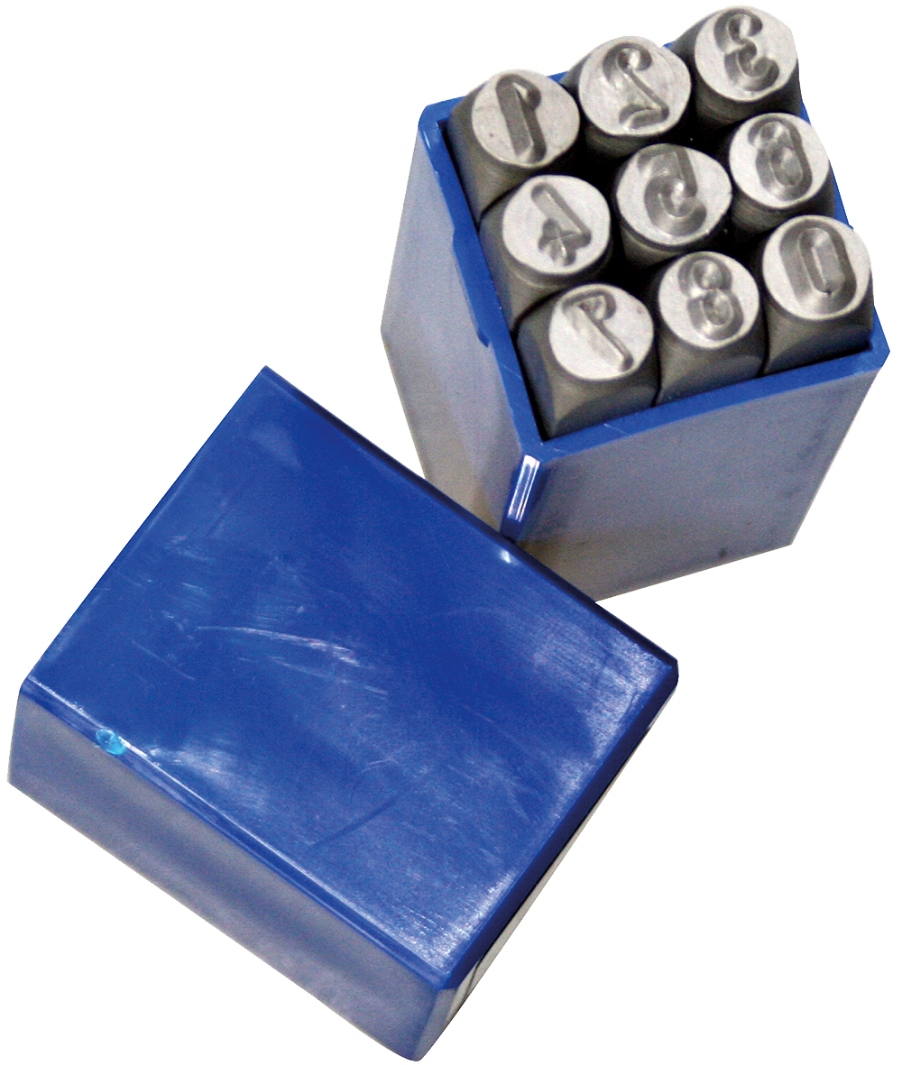 SW-STAHL 08903L Schlagzahlen, 5 mm, 9-teilig