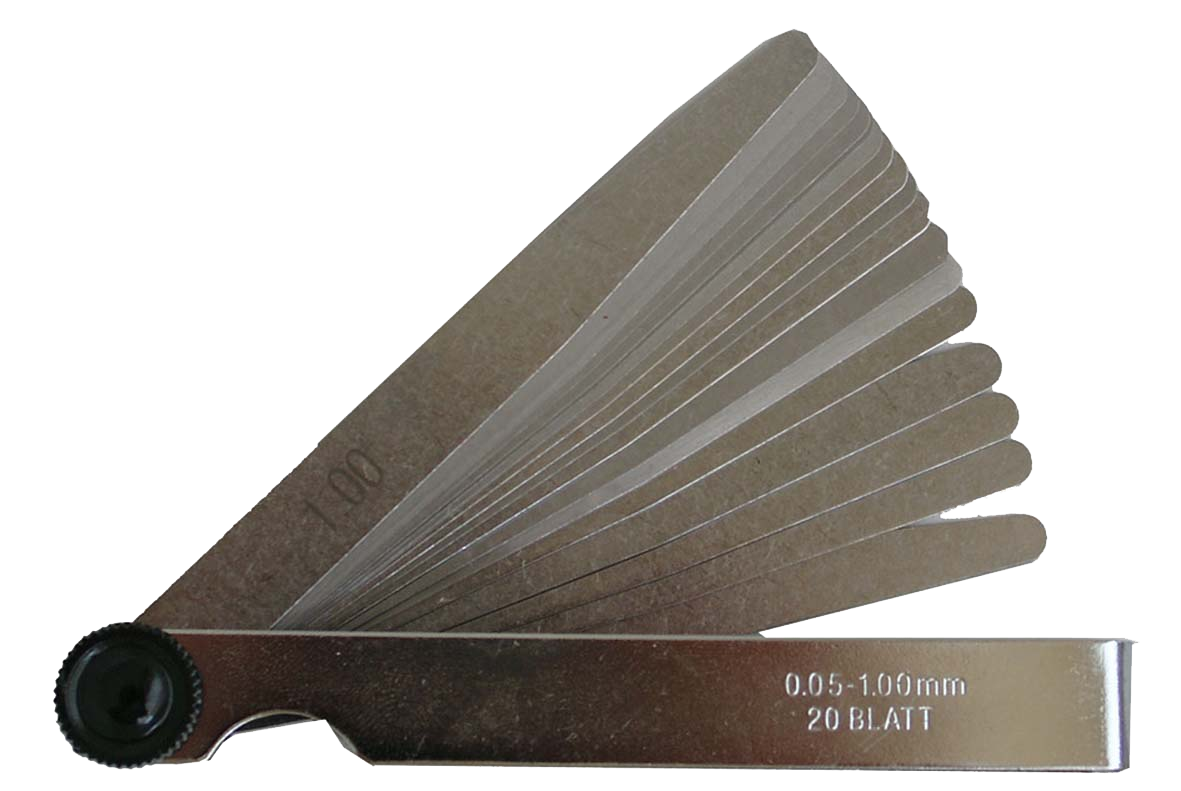 SW-STAHL 09103SB F&uuml;hlerblattlehren, 0,05-1,00 mm, 20 Blatt