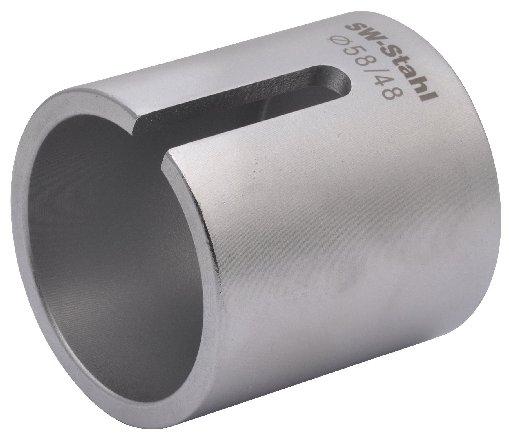 SW-STAHL 10043L-12 Druckst&uuml;ck mit Kontrollaussparung, 58/48 mm