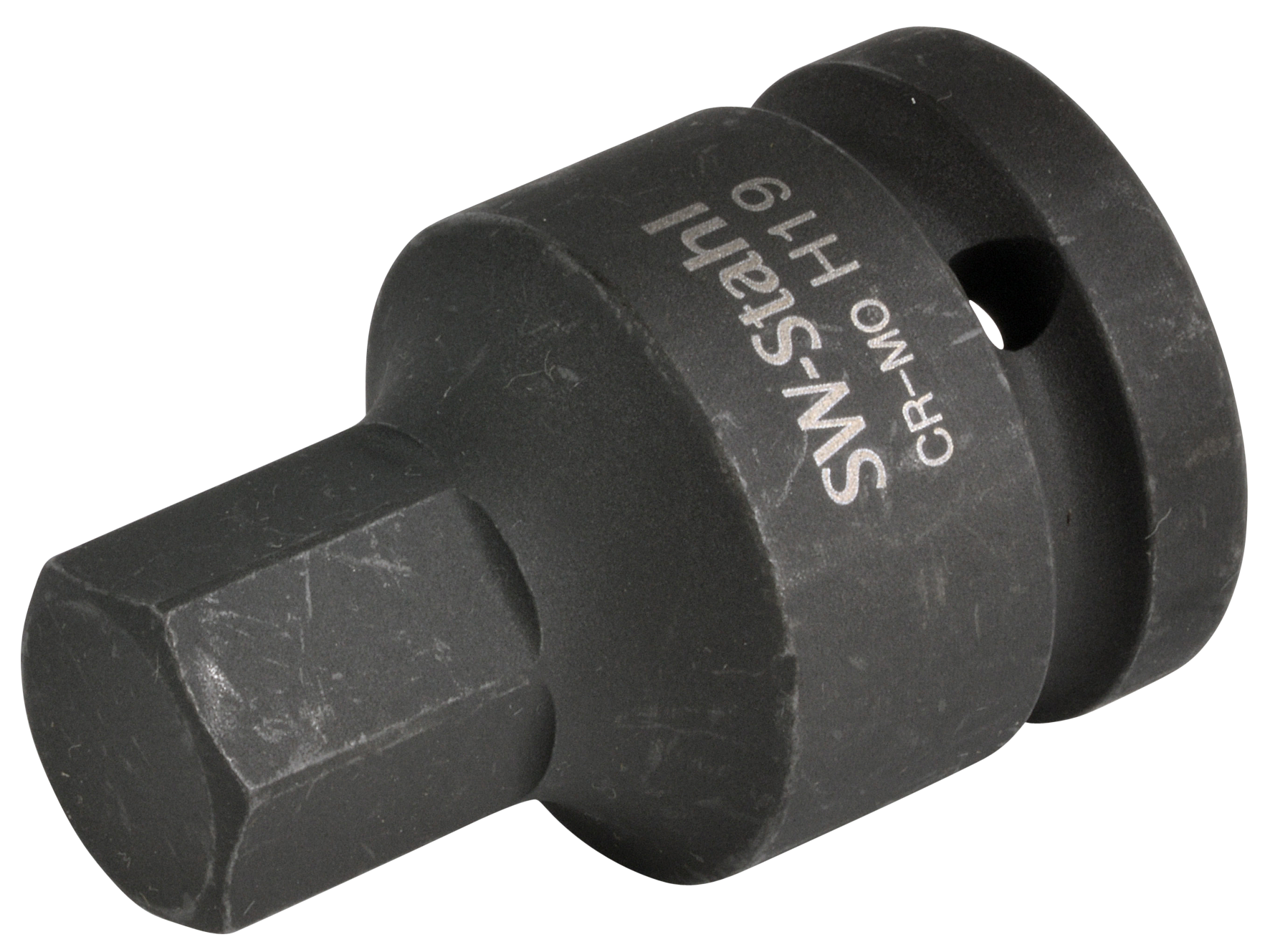 SW-STAHL 10186L-19 IMPACT-Schraubendreheinsatz, 3/4 , Innensechskant, 19 mm