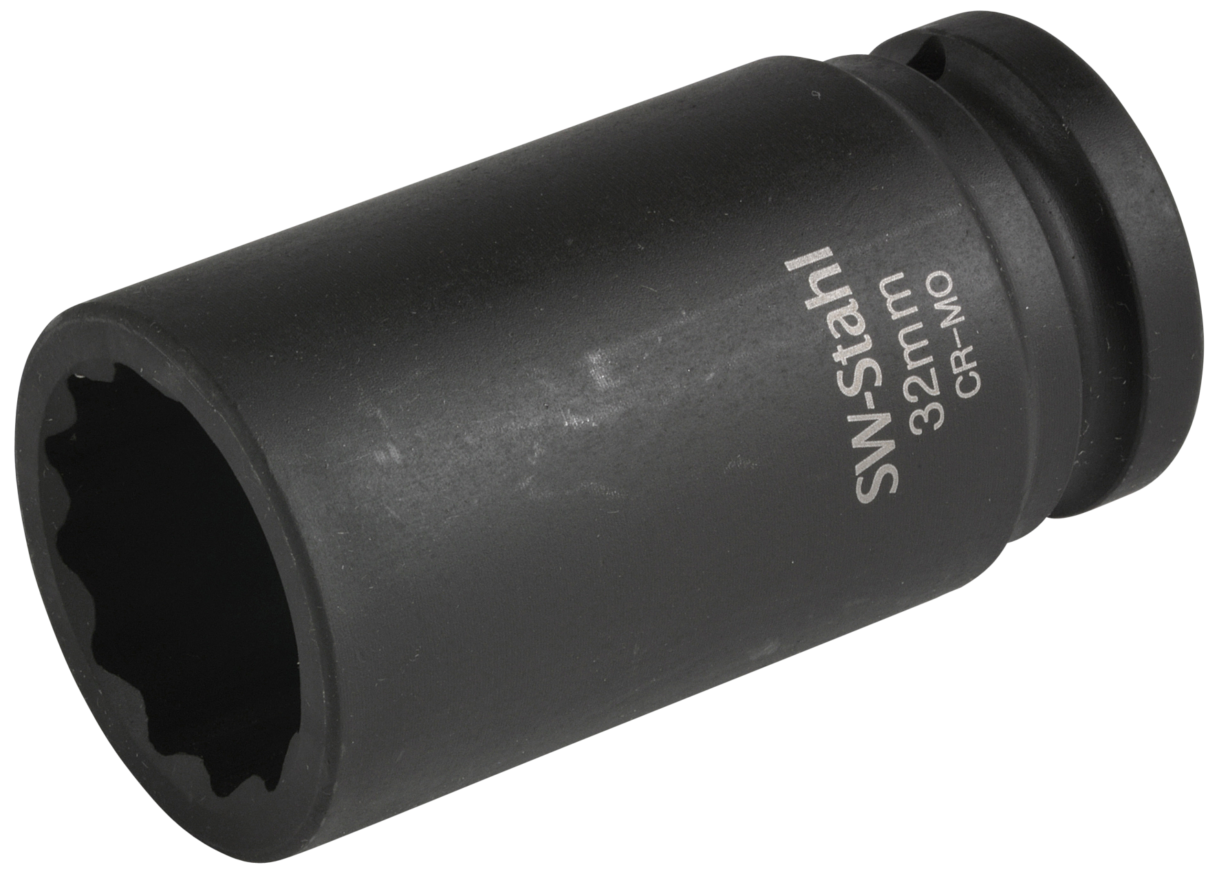 SW-STAHL 10186L-32 IMPACT-Steckschl&uuml;sseleinsatz, 3/4 , Zw&ouml;lfkant, 32 mm, tief