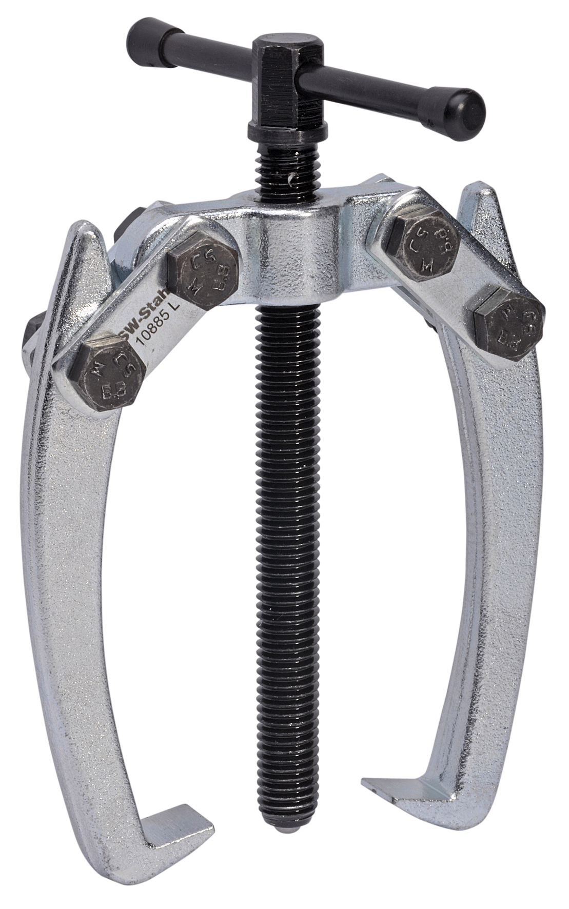 SW-STAHL 10885L Mini Laschen Abzieher, 2-armig, T-Griff, 10 - 90 mm