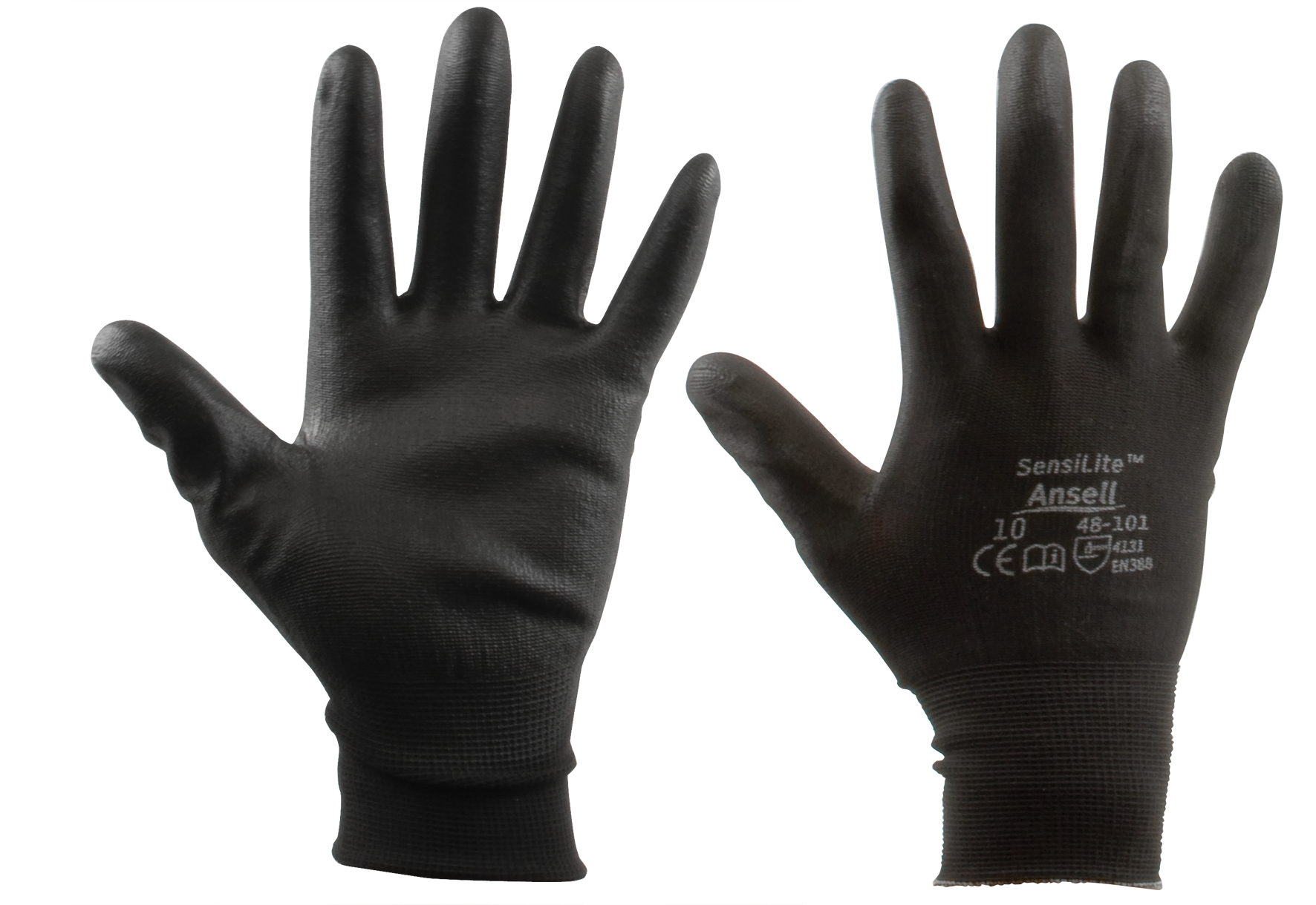 SW-STAHL 11562L Nylon Feinstrickhandschuh, Gr. 10, 1 Paar