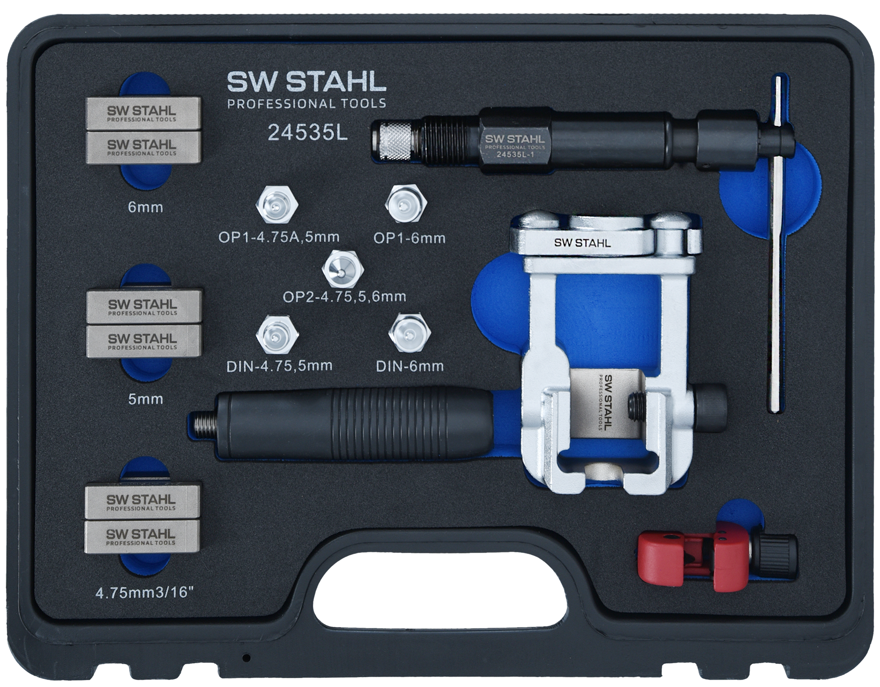 SW-STAHL 24535L B&ouml;rdelger&auml;t, 14-teilig