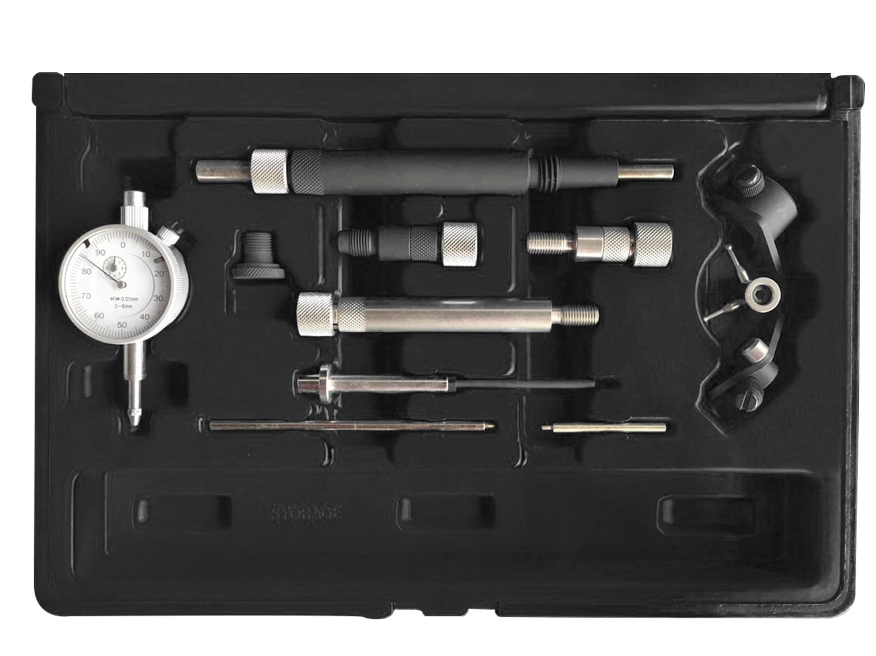 SW-STAHL 26060L Einstellwerkzeug f&uuml;r Dieselpumpen, 0-5 mm, 10-teilig