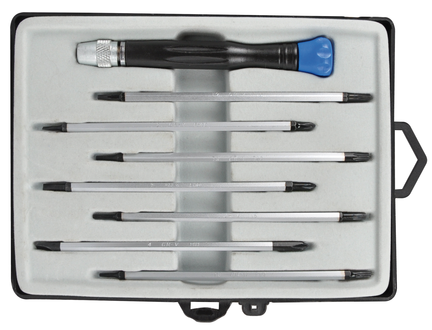 SW-STAHL 31400L Umsteck-Schraubendrehersatz, 8-teilig