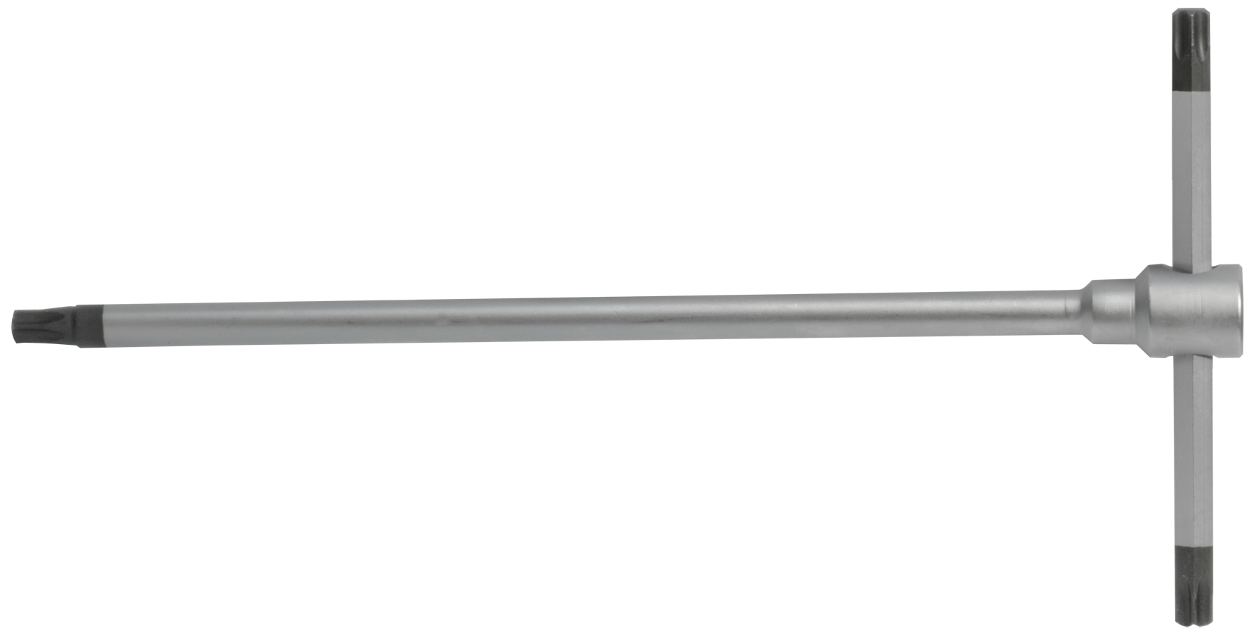 SW-STAHL 31665L-27 T-Griff Winkelschraubendreher Vollmetall T-Profil T27 x 180
