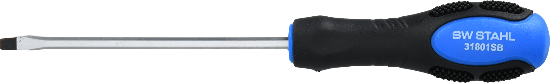 SW-STAHL 31801SB Schraubendreher, schlagfest, Schlitz, 3,2 x 75 mm