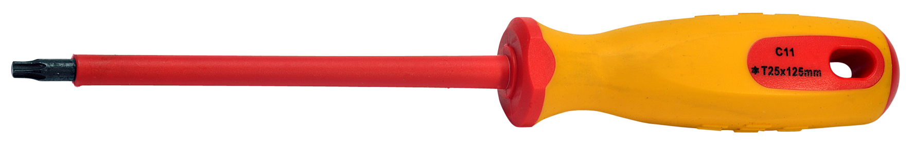 SW-STAHL 33100L-T25 Schraubendreher, VDE, T-Profil, T25 x 125 mm