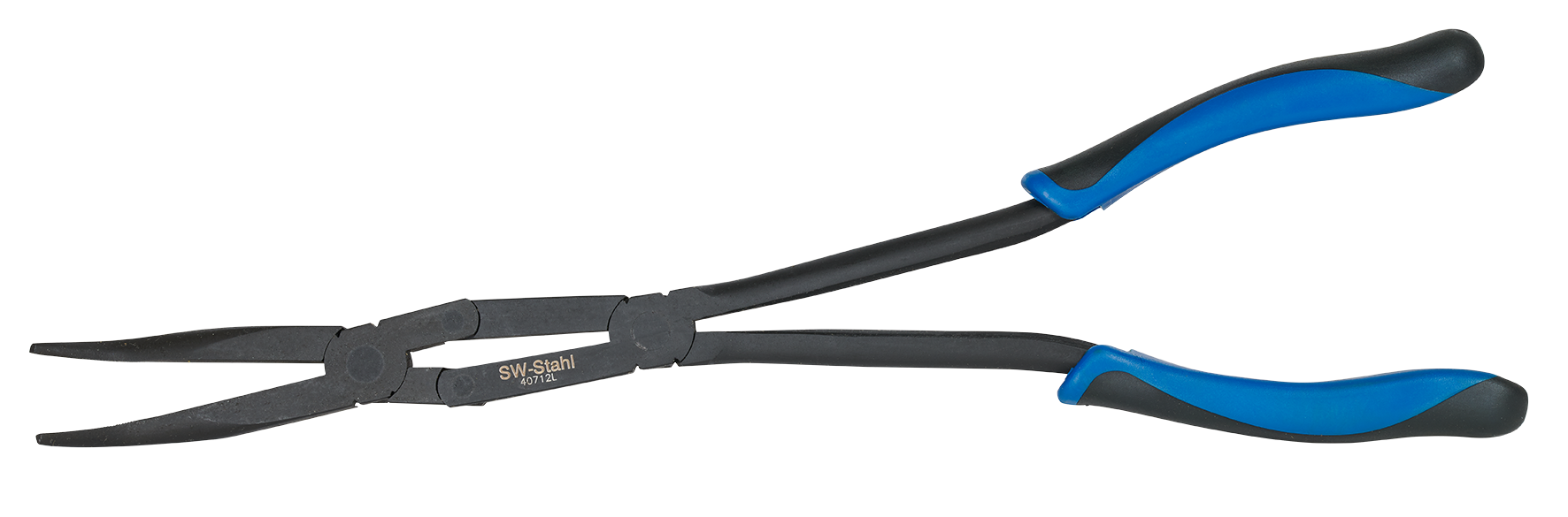 SW-STAHL 40712L Scherengelenkzange, gebogen, 350 mm