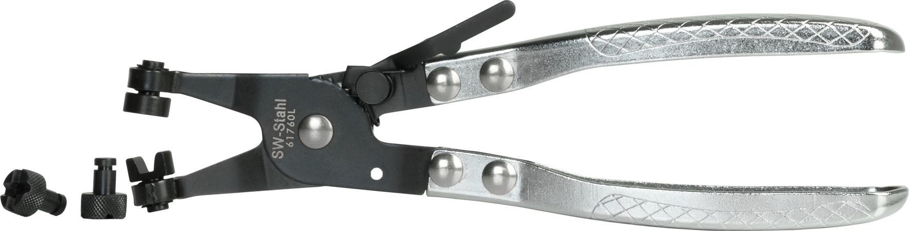 SW-STAHL 61760L Federschellen-Zange, gerade, arretierbar