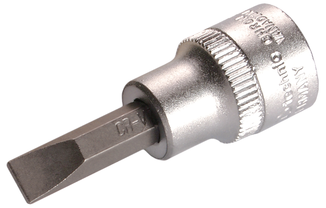 SW-Stahl Schraubendreheinsatz, 3/8 , Schlitz, 8 mm