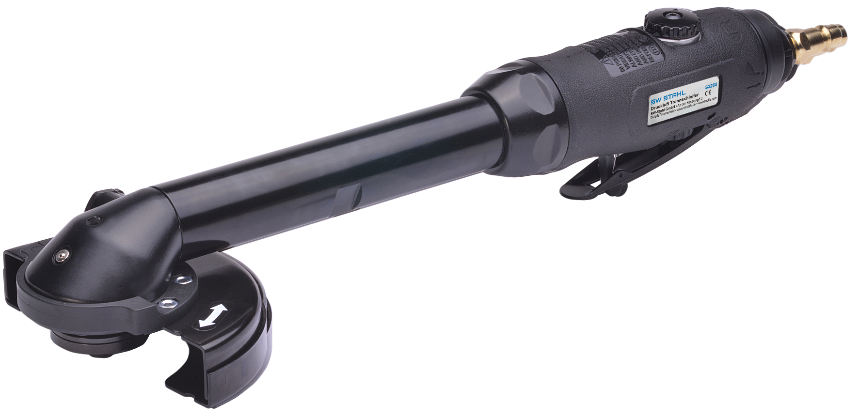 SW-STAHL S3268 Druckluft-Trennschleifer, lange Ausführung