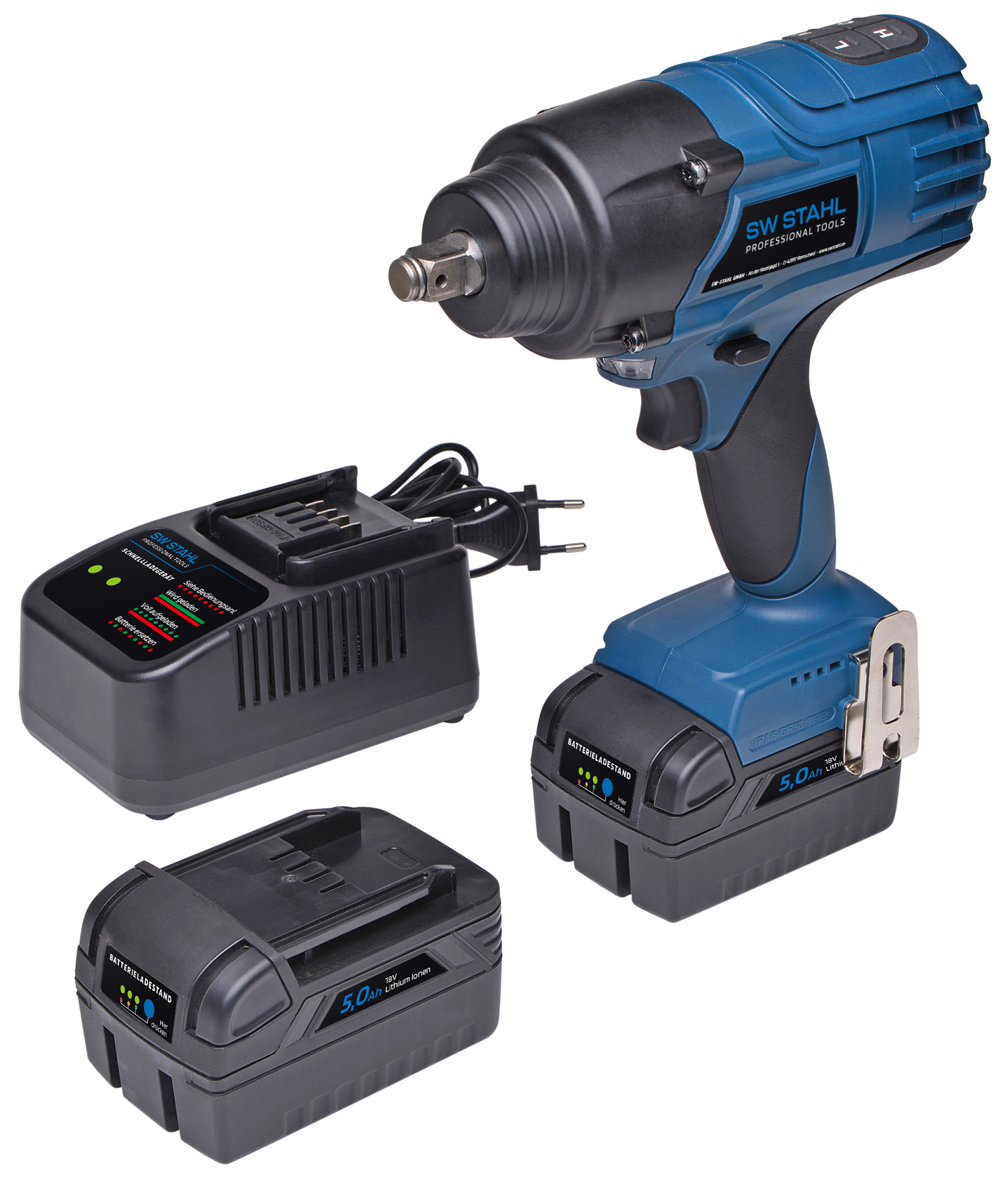 SW-STAHL S3300 AKKU-Schlagschrauber, 1/2 , 900 Nm, 18V