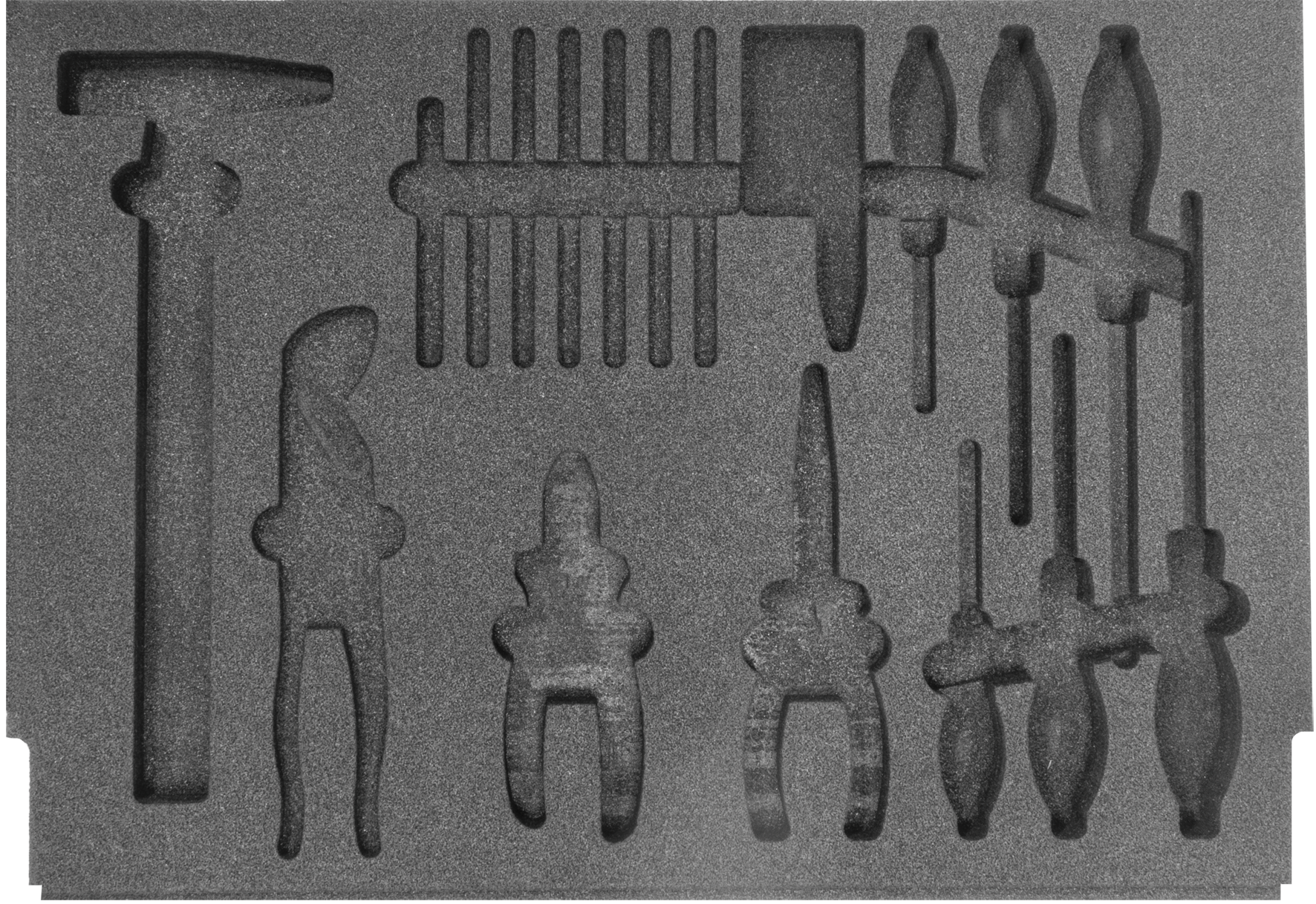 SW-STAHL Z3000-EINLAGE16 Schaumeinlage, unbestückt, für Z3000-16