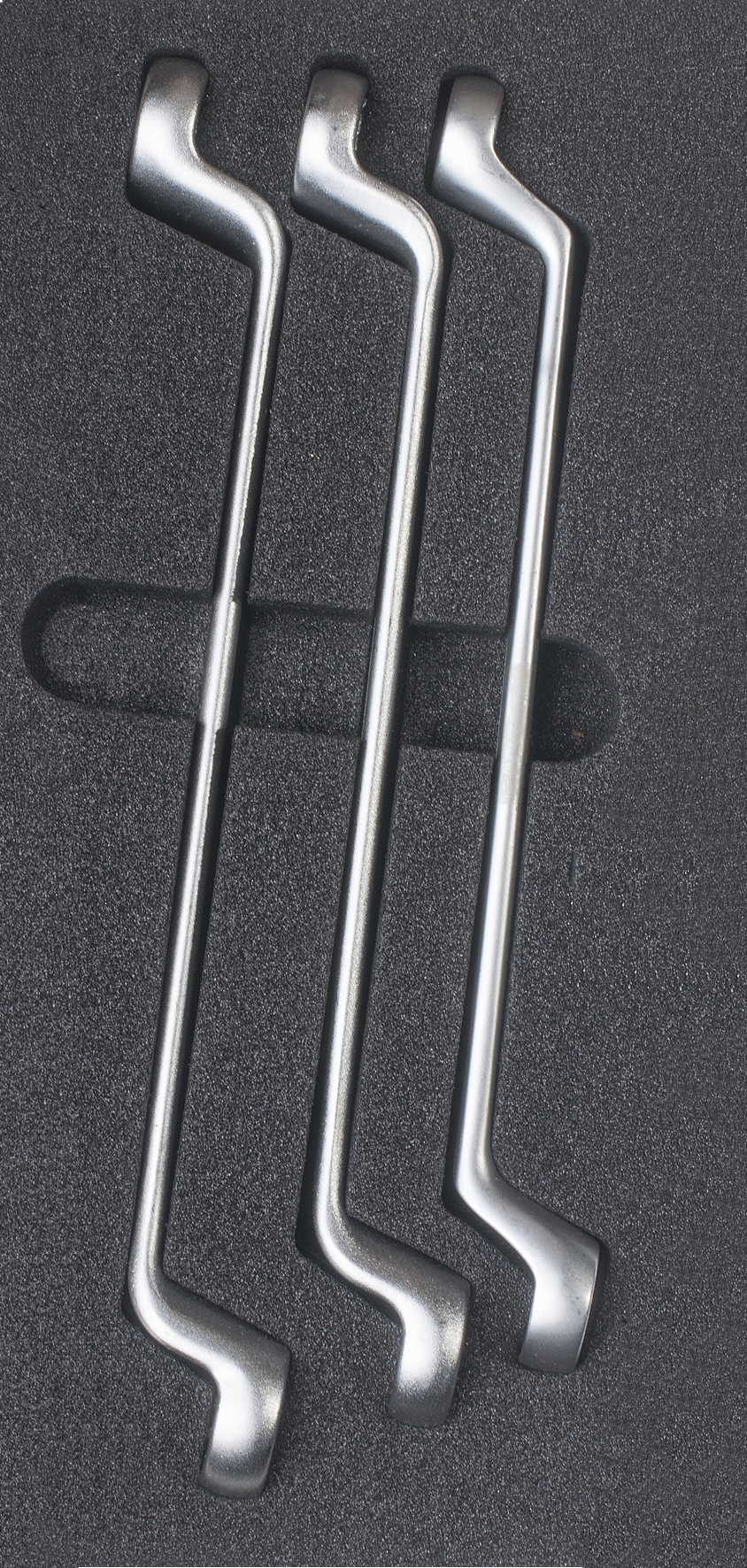 SW-Stahl Werkstattwagensortiment, Doppelringschl&uuml;ssel, 3-teilig