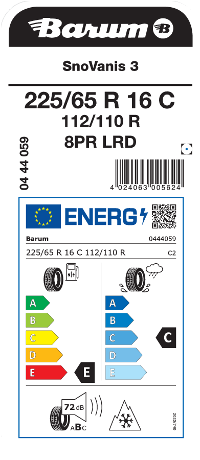 BARUM SnoVanis 3 225/65 R 16 C 112/110R