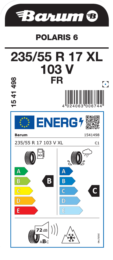 BARUM POLARIS 6 235/55 R 17 XL 103V