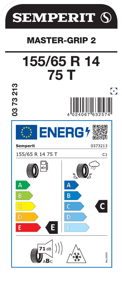 SEMPERIT MASTER-GRIP 2 155/65 R 14 075T