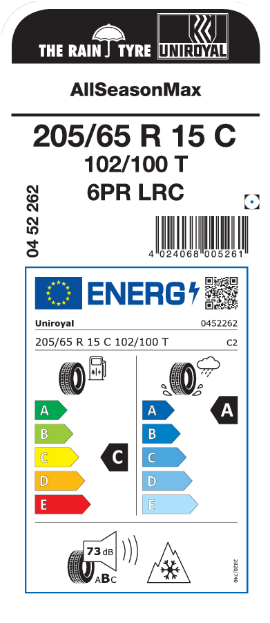 UNIROYAL AllSeasonMax 205/75 R 16 C 110/108R