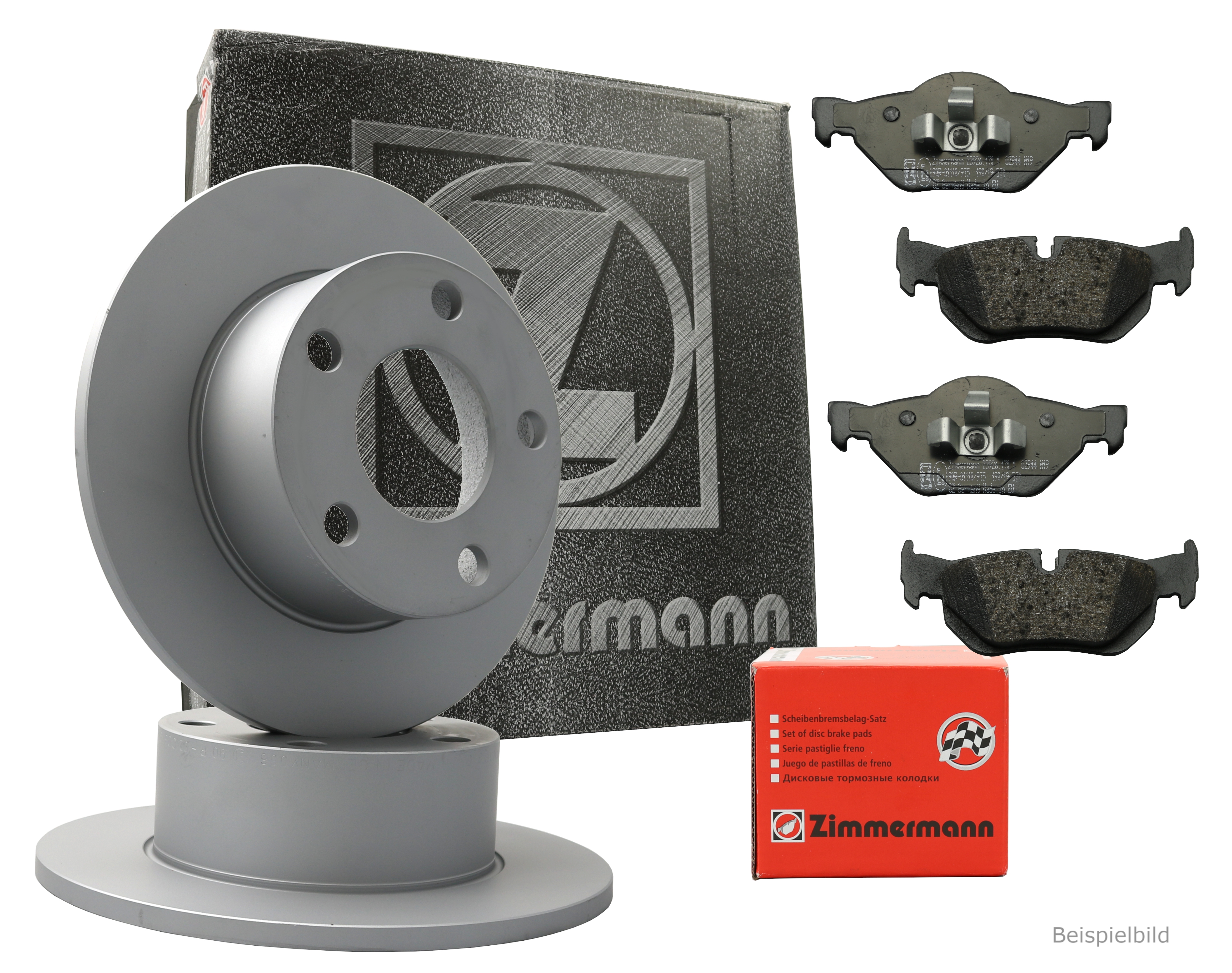 Bremsscheibe ZIMMERMANN 400.3622.52 SPORT Z für MERCEDES-BENZ, Hinterachse