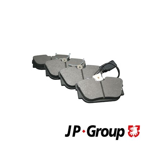 Bremsbelagsatz, Scheibenbremse JP GROUP 1163706010 JP GROUP f&uuml;r FORD SEAT VW VAG