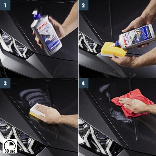 SONAX XTREME BrilliantWax 1 Hybrid NPT 500 ml +Applikationsschwamm